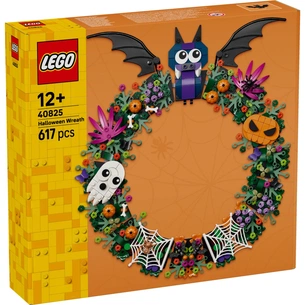 Конструктор LEGO Iconic Вінок на Гелловін (40825) зображення 1
