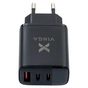 Зарядний пристрій Vinga 2xUSB-C PD30W + USB-A QC30W Display 30W Max (VCR30ACCDB) - зменшене зображення 3