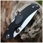 Ніж Spyderco Native Chief Satin BD1N Black FRN (C244PBK) - зменшене зображення 9