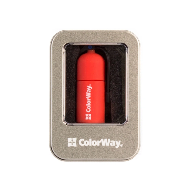 USB флеш накопичувач ColorWay Fire 64 GB USB 3.0 Red (CW-USBFE64) - picture 7