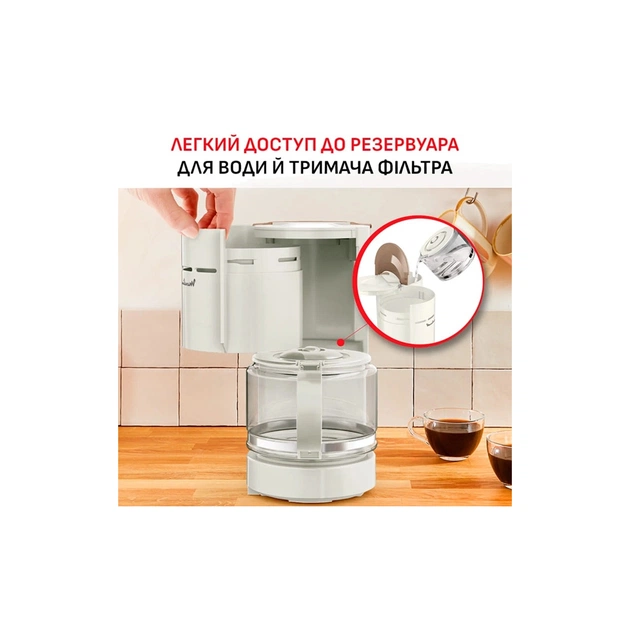 Крапельна кавоварка Moulinex FG121A10 - зображення 6