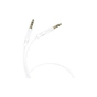 Кабель мультимедійний 3.5mm M to 3.5mm M 16 white BOROFONE (6974443389173) - зменшене зображення 2
