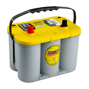 Акумулятор автомобільний Optima YellowTop AGM 55Ah (+/-) (765EN) YTS-4.2 (812254000) зображення 1