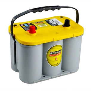 Акумулятор автомобільний Optima YellowTop AGM 55Ah (+/-) (765EN) YTS-4.2 (812254000) зображення 1