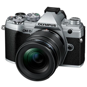 Цифровий фотоапарат Olympus E-M5 mark III 12-45 mm PRO Kit silver/black (V207092SE000) зображення 1