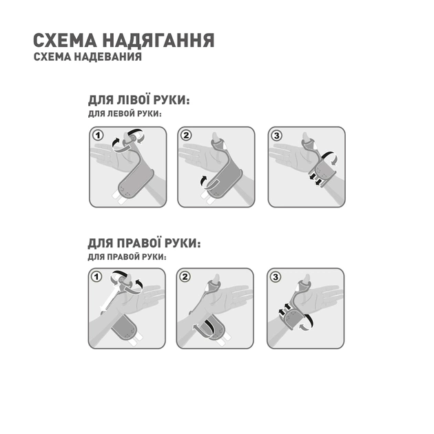 Бандаж MedTextile Бандаж на промінезапясний суглоб з фіксацією пальця, (4820137292958) - picture 5