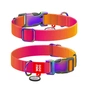 Нашийник для тварин WAUDOG Recycled з QR паспортом M Ш 20 мм Д 28-40 см помаранчевий (46514) - зменшене зображення 1