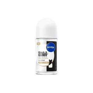 Антиперспирант Nivea Black & White Invisible Silky Smooth Deodorant Roll-on 50 мл (4006000258522) изображение 1