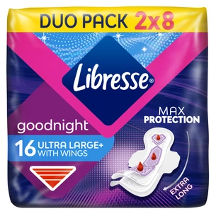 Гігієнічні прокладки Libresse Ultra Goodnight Large 16 шт. (7322540960273) изображение 1
