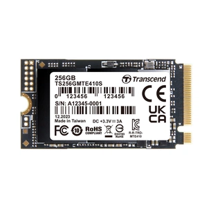 Накопичувач SSD M.2 2242 256GB Transcend (TS256GMTE410S) зображення 1