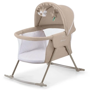 Ліжечко Kinderkraft гойдалка Lovi Beige 3 в 1 (5902533913527) изображение 1