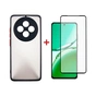 Чохол до мобільного телефона Dengos Oppo Reno12 F 4G Case Matte + Glass (Black) (DG-KM-157) - зменшене зображення 1