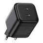 Зарядний пристрій Ugreen X526 2xUSB-C PD45W GaN black (65058) - зменшене зображення 4