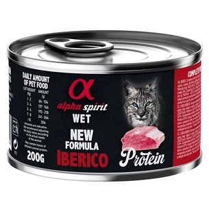 Консерви для котів Alpha Spirit Iberico Protein for Adult Cats 200 г (8436586311186) зображення 1