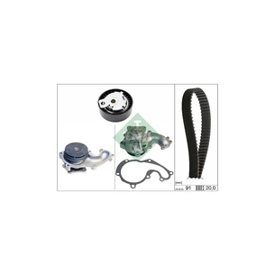 Комплект ременя ГРМ з помпой INA 530 0142 30 зображення 1