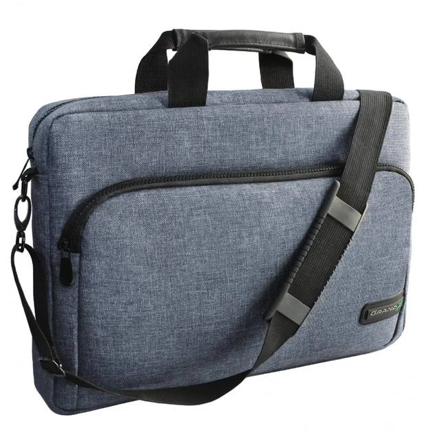 Сумка для ноутбука Grand-X 14-15'' SB-149 soft pocket Grey-Blue (SB-149J) - зображення 1