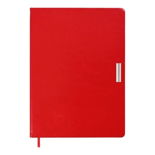 Тижневик Buromax недатований SALERNO, L2U, A4, червоний, штуч.шкіра, 336 сторінок (BM.2099-05) зображення 1