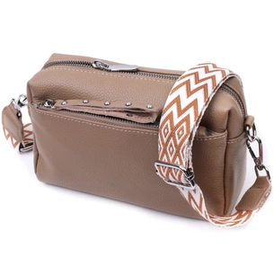 Сумка Vintage З натуральної шкіри Бежева (22650) зображення 1