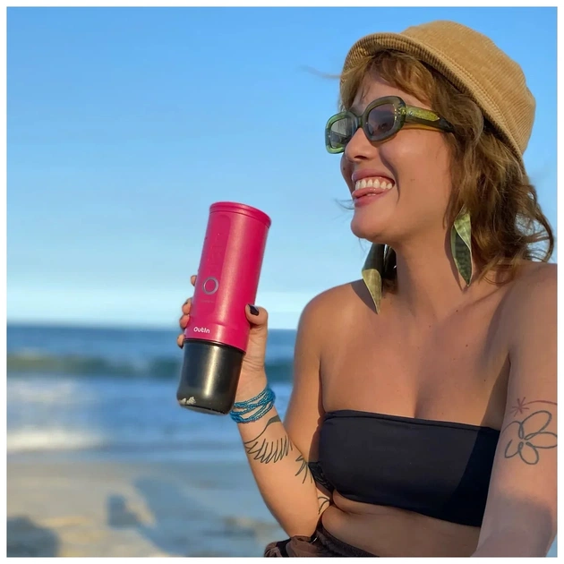 Кавоварка кемпінгова Outin Nano Espresso Machine OTEM-01 Crimson Red (OTEM-01-CR) - picture 9