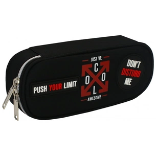 Пенал Cool For School 1 відділення Чорний (CF87244) зображення 1