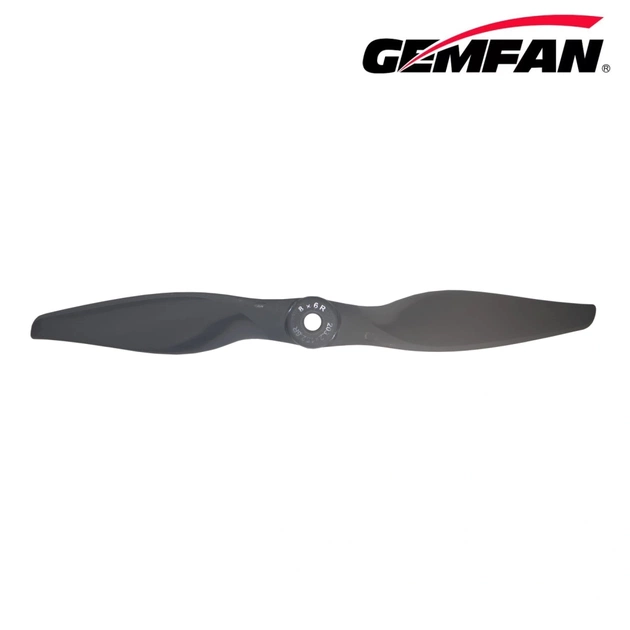 Пропелер для дрона Gemfan 8x6R Electric Reverse Rotation Glass Fiber Nylon (PFGN8X6-EAR) - зображення 3