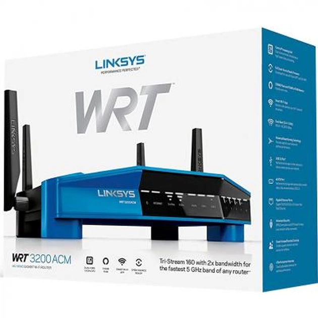 Маршрутизатор Linksys WRT3200ACM - зображення 4