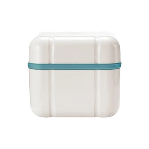 Футляр для зубних протезів Curaprox З решіткою Зелений 1 шт. (7612412300116) изображение 1