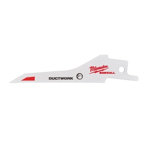 Полотно Milwaukee для шабельної пили, 85мм, крок 0,8мм 5шт, для тонкого металу (48001630) зображення 1