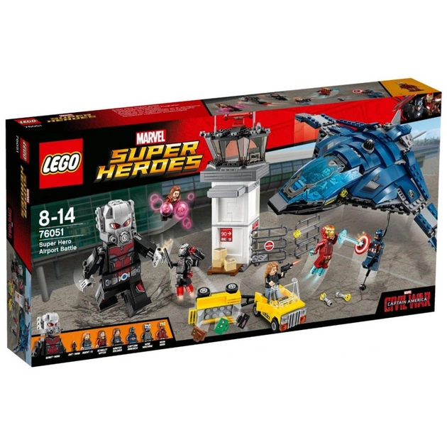 Конструктор LEGO Super Heroes Бій в аеропорту (76051) - изображение 1