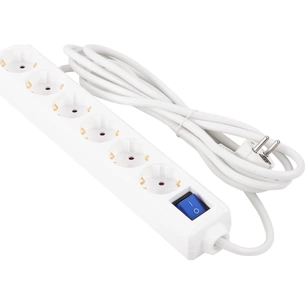 Мережевий подовжувач 2E 2E-U06ESM3WH зображення 1