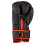 Боксерські рукавички PowerPlay 3024 Ultra Mat Чорно-Червоні 14 унцій (PP_3024_14oz_Bl/Red) - зменшене зображення 3