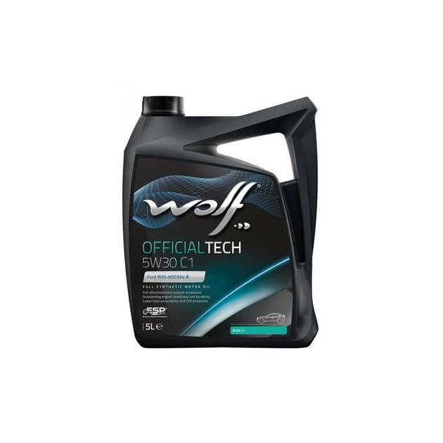 Моторна олива Wolf OFFICIALTECH 5W30 C1 5л (8307911) - изображение 1