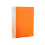 Папка на кільцях Axent А4 з 2-ма кільцями 700 мкм 25 мм Прозора помаранчева (1207-25-A) - уменьшенное изображение 1