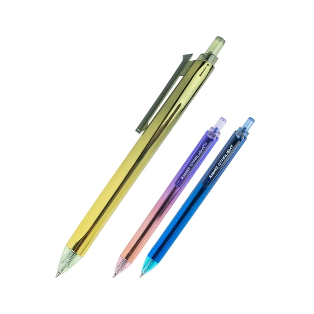 Ручка гелева Axent Starlight 0,5 мм, синій (AG1127-02-A) - зображення 1