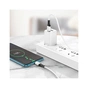 Дата кабель USB-C to USB-C 1.0m BX79 3A White BOROFONE (BX79CCW) - уменьшенное изображение 4