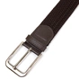 Ремінь Vintage Текстильний Коричневий (20519) - зменшене зображення 5
