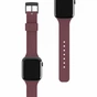 Ремінець до смарт-годинника UAG [U] для Apple Watch 44/42 [U] Dot Silicone, Aubergine (19249K314747) - зменшене зображення 1