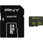 Карта пам'яті PNY flash 16GB microSDHC class 10 UHS-I (SDU16GHIGPER-1-EF) - зменшене зображення 1