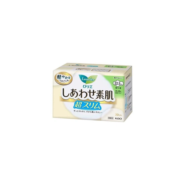 Гигиенические прокладки Kao Laurier Kirei Happy Skin Regular Day Use Slim 20 шт (4901301282743) - изображение 1