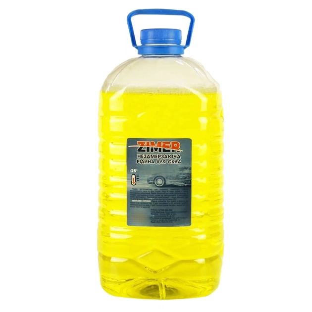 Омивач автомобільний ZIMER Лимон -25 4л (43567) - изображение 1