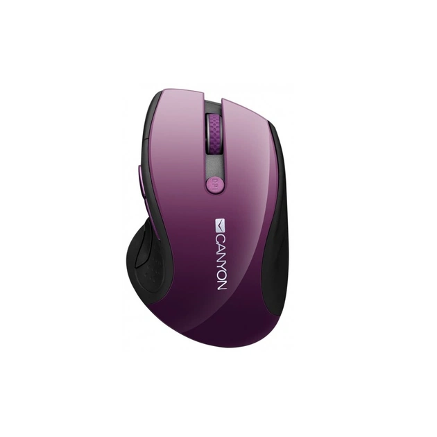 Мишка Canyon CNS-CMSW01P Wireless Purple/Black (CNS-CMSW01P) - зображення 1