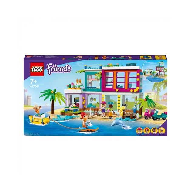 Конструктор LEGO Friends Пляжний будинок для відпочинку (41709) - изображение 1