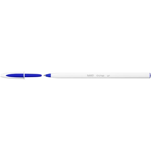 Ручка кулькова Bic Cristal Up з білим шестигранним корпусом Синя (bc949879) зображення 1