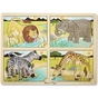 Пазл Melissa&Doug Мега 4 в 1 "Сафарі" (MD9366) - зменшене зображення 1