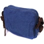 Сумка Vintage Месенджер з текстилю Синя (22207) - зменшене зображення 2