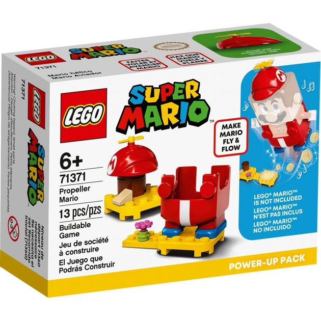 Конструктор LEGO Super Mario Маріо-вертоліт набір посилень 13 деталей (71371) - зображення 1