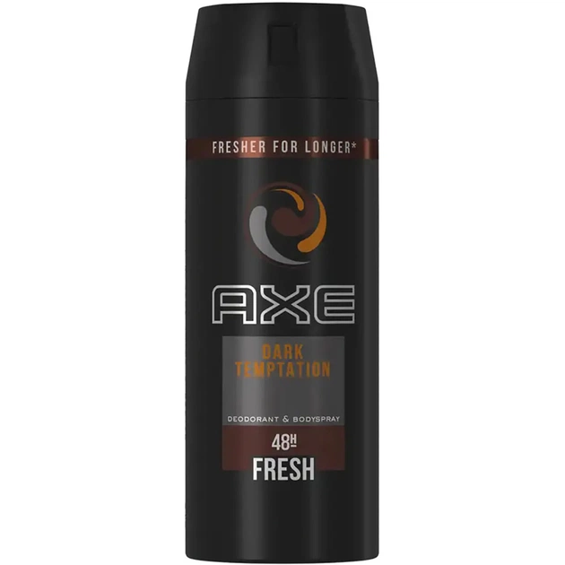 Дезодорант AXE Dark Temptation спрей 150 мл (8717644685037/8720181546914) - изображение 1