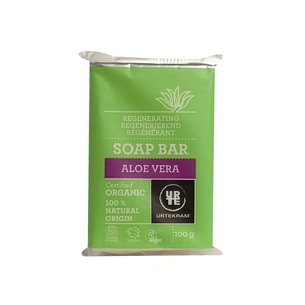 Тверде мило Urtekram органічне Алое Вера 100 г (5765228838648) зображення 1