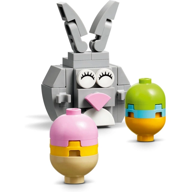 Конструктор LEGO Пасхальный кролик и охота на куриные яйца (40808) - изображение 3