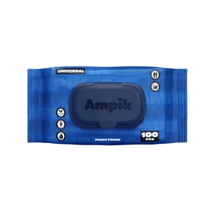 Вологі серветки Ampik Light Універсальні 100 шт. (4850042980039) зображення 1
